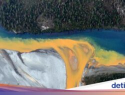 Sungai-sungai Di Sini Berubah Warna Karena Itu Oranye, Alasannya Bikin Kaget