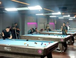 Aileex 9 Ball Open Tournament 2024 Ajang Uji Coba Olahragawan Proyeksi PON Aceh-Sumatera Utara 2024