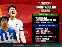 Duel Seru Vissel Kobe vs Tottenham Hotspurs, Link Pemutaran Online Ke Vision+