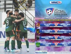 Kejuaraan Futsal Profesional 2023/2024 Pekan 21, Bintang Timur Surabaya Hadapi Halus FC Jakarta Ke MNCTV