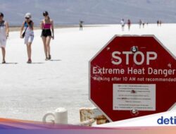 Turis Terpanggang Kepanasan Ke Death Valley, Dilarikan Ke RS