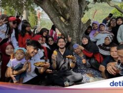 Jeje Govinda Daftar Pilbup Bandung Barat, Ini Momen Di Kulineran