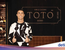 Setelahnya 3 Tahun, Restoran Italia Milik Cristiano Ronaldo Tutup Permanen