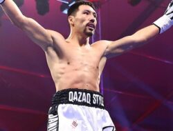 Berhasil KO Lagi, Janibek Alimkhanuly: Canelo, Ke Mana Kamu?
